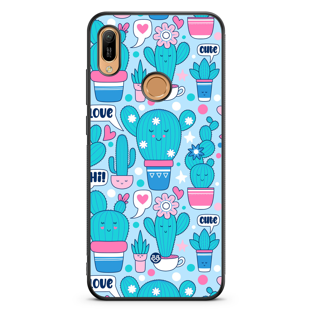 Huawei Y6 2019 Case - Cute Cacuts