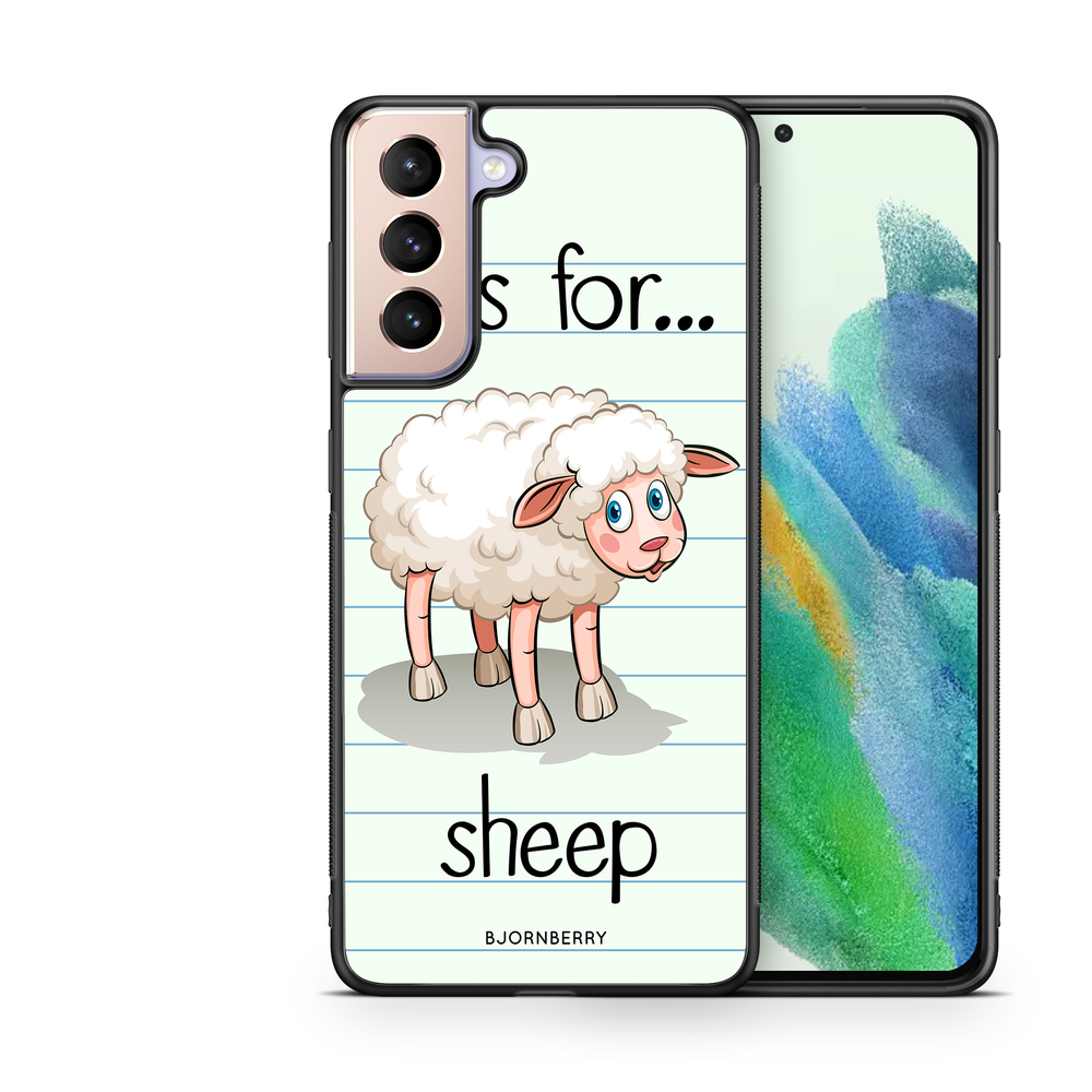 Samsung Galaxy S21 FE 5G Case - S is for Sheep