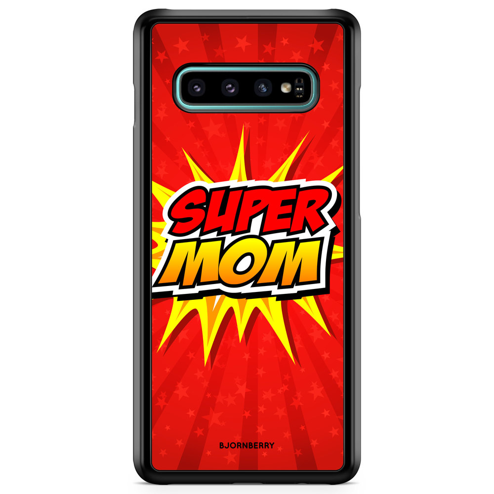 Samsung Galaxy S10 Plus Case - Super mom