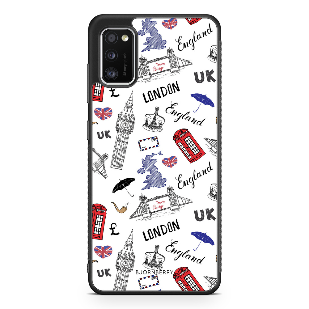 Samsung Galaxy A41 Case - UK Pattern