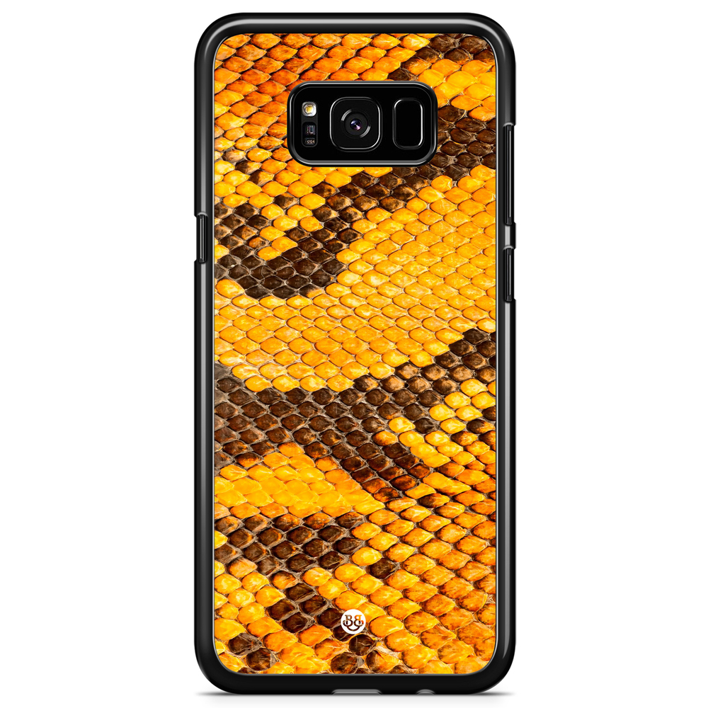 Samsung Galaxy S8 Plus Case - Yellow Snake
