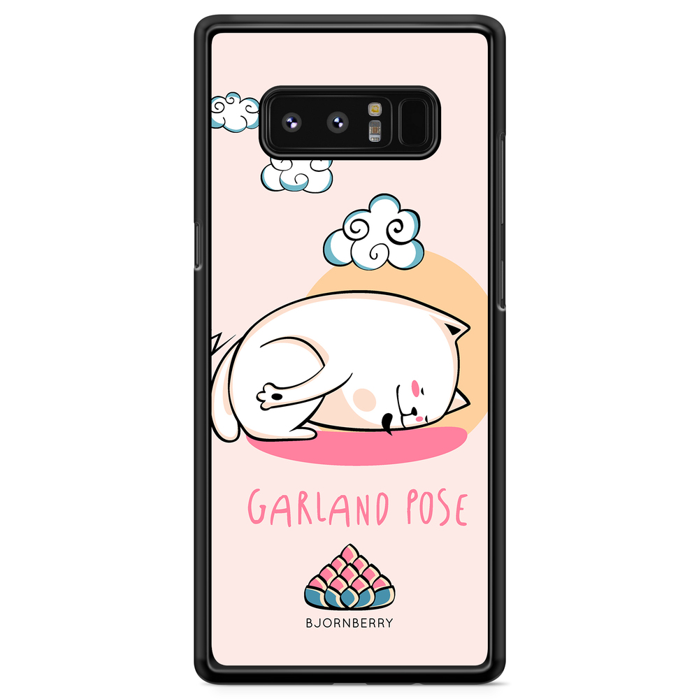 Samsung Galaxy Note 8 Case - Yoga Cat Garland