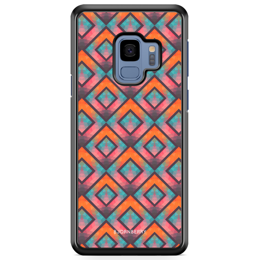 Samsung Galaxy S9 Case - Retro Squares
