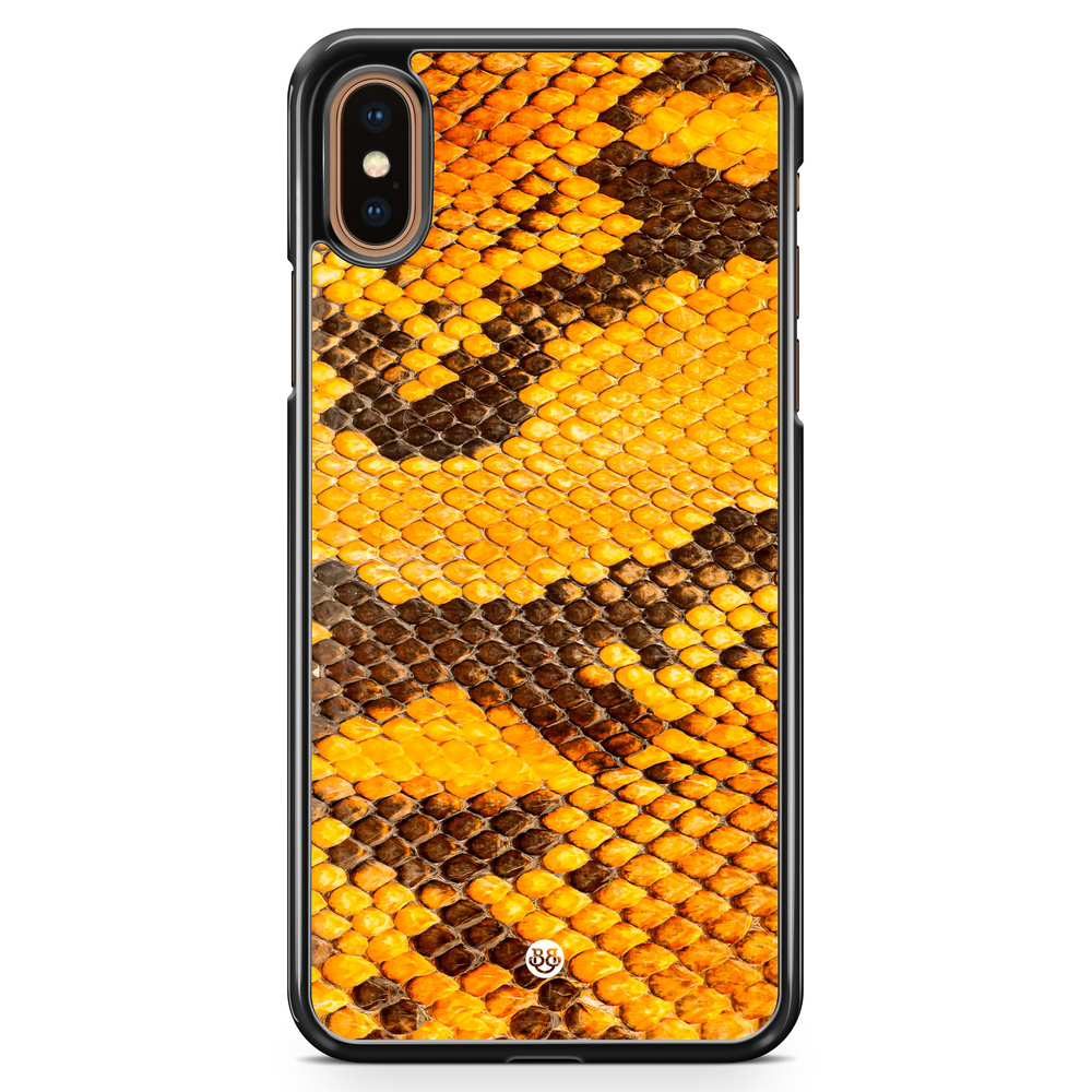 iPhone XS Max Skal - Gul Orm