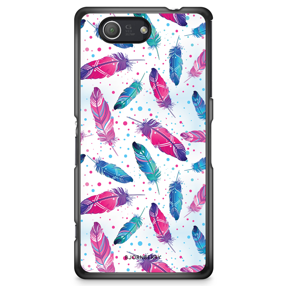 Sony Xperia Z3 Compact Case - Feathers
