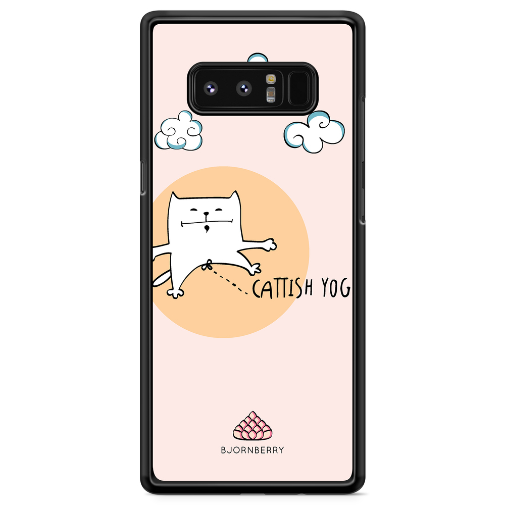 Samsung Galaxy Note 8 Case - Cattish Yoga