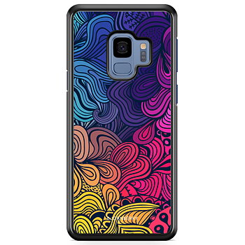 Samsung Galaxy S9 Case - Retro Flowers