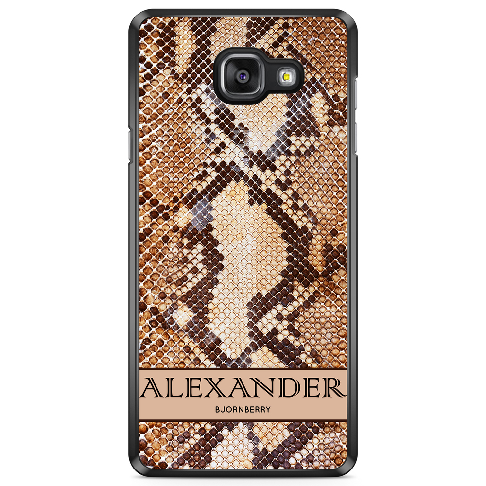 Samsung Galaxy A5 6 (2016) Case Custom - Brown Snake Name