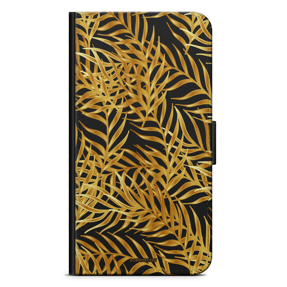 Sony Xperia X Compact Wallet Case - Gold Palm