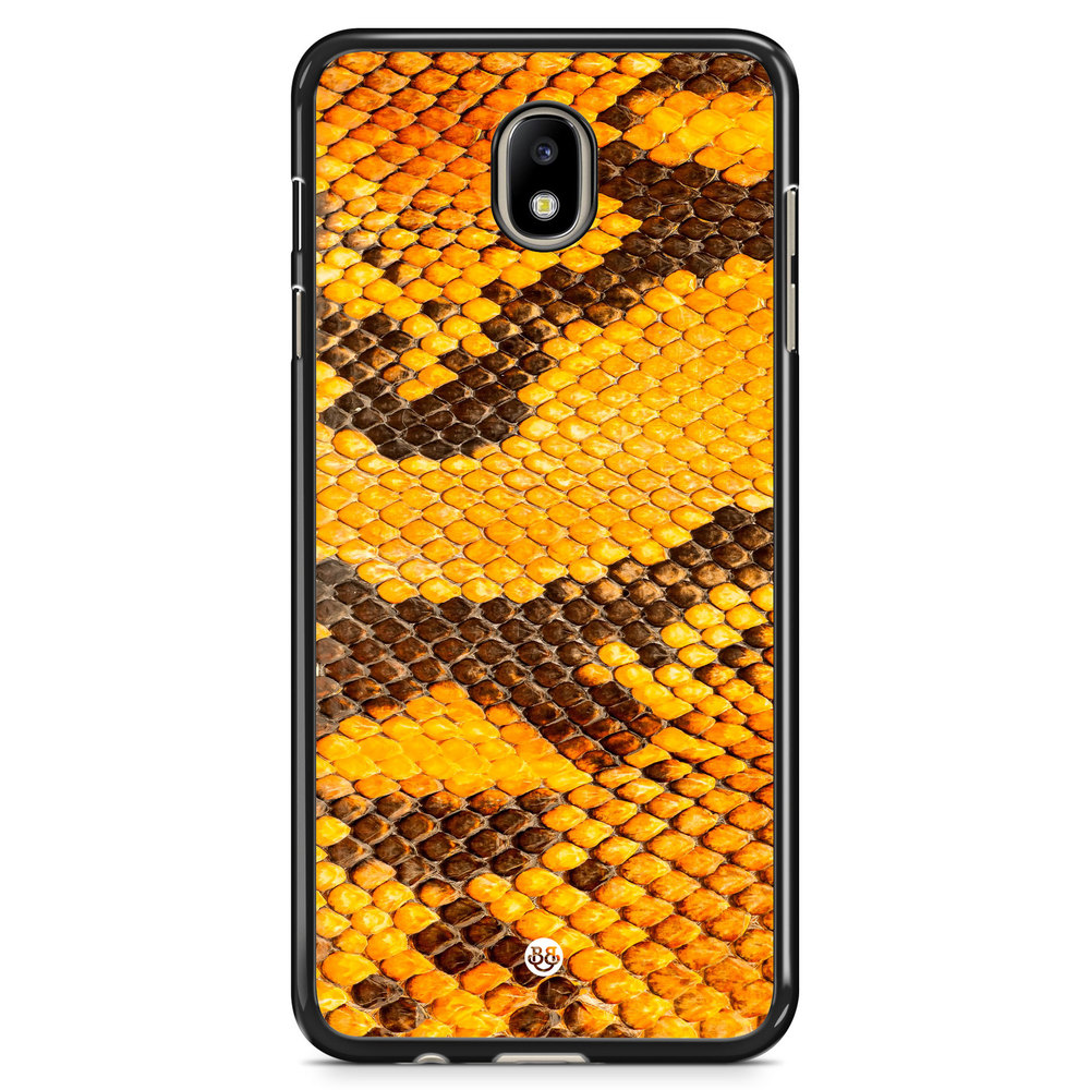 Samsung Galaxy J7 (2017) Case - Yellow Snake