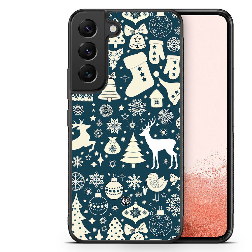 Samsung Galaxy S22 Plus 5G Case - Reindeers & Spruces