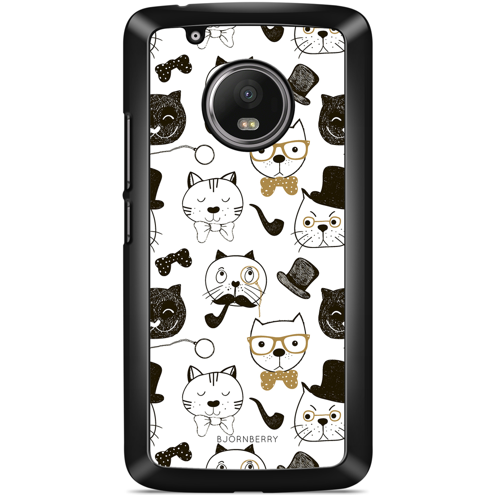 Moto G5 Plus Case - Cartoon Cats