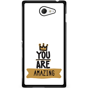 Sony Xperia M2 Aqua Skal Custom - You Are...