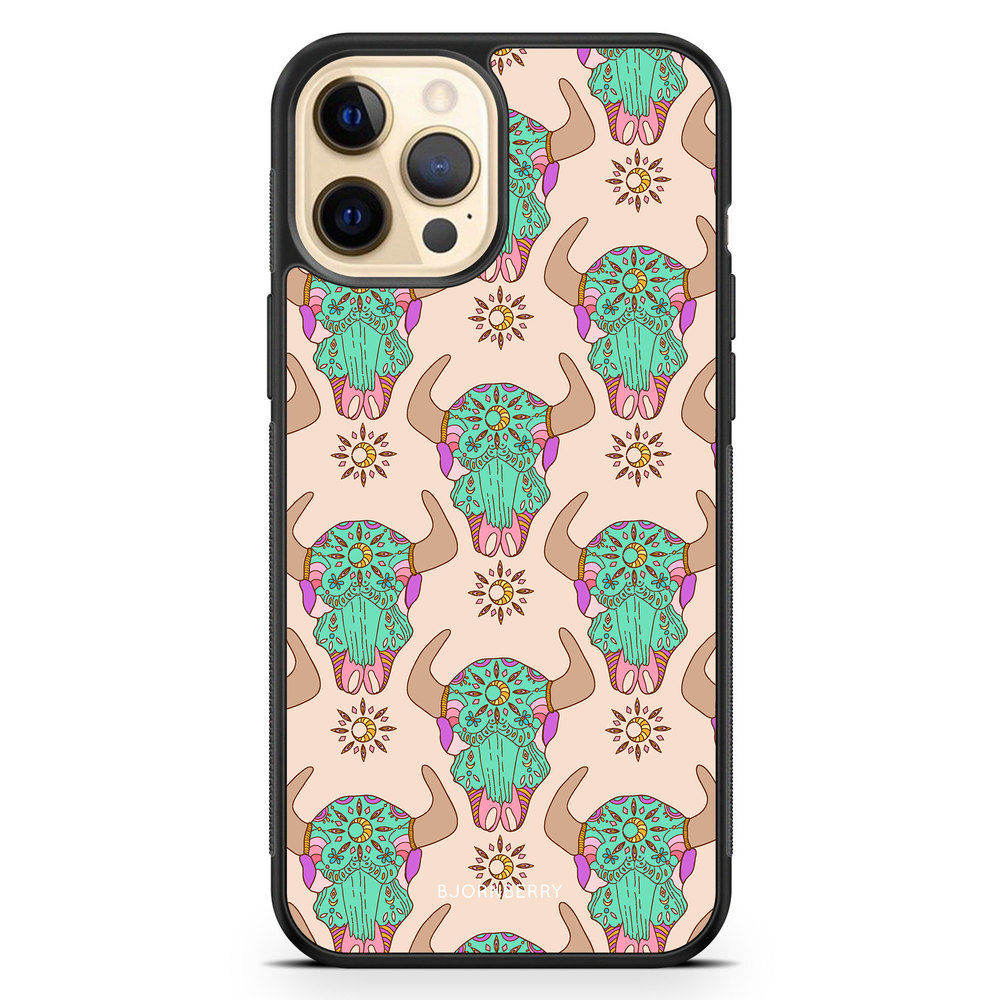 iPhone 12 Pro Max Case - Beautiful Skulls