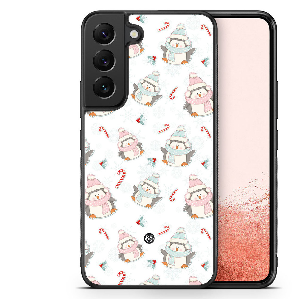 Samsung Galaxy S22 Plus 5G Case - Christmas Penguins