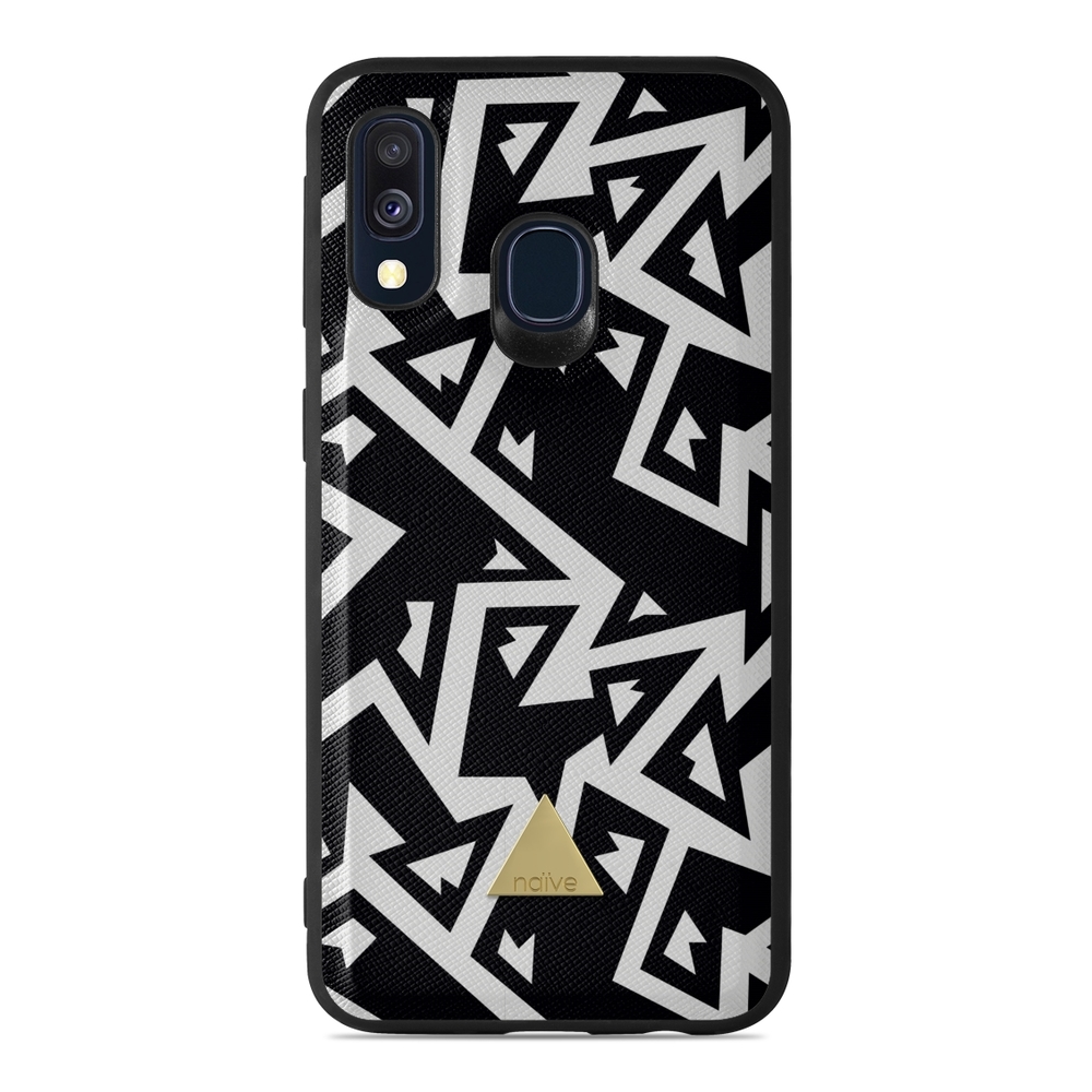 Naive Samsung Galaxy A40 (2019) Case - Monochrome