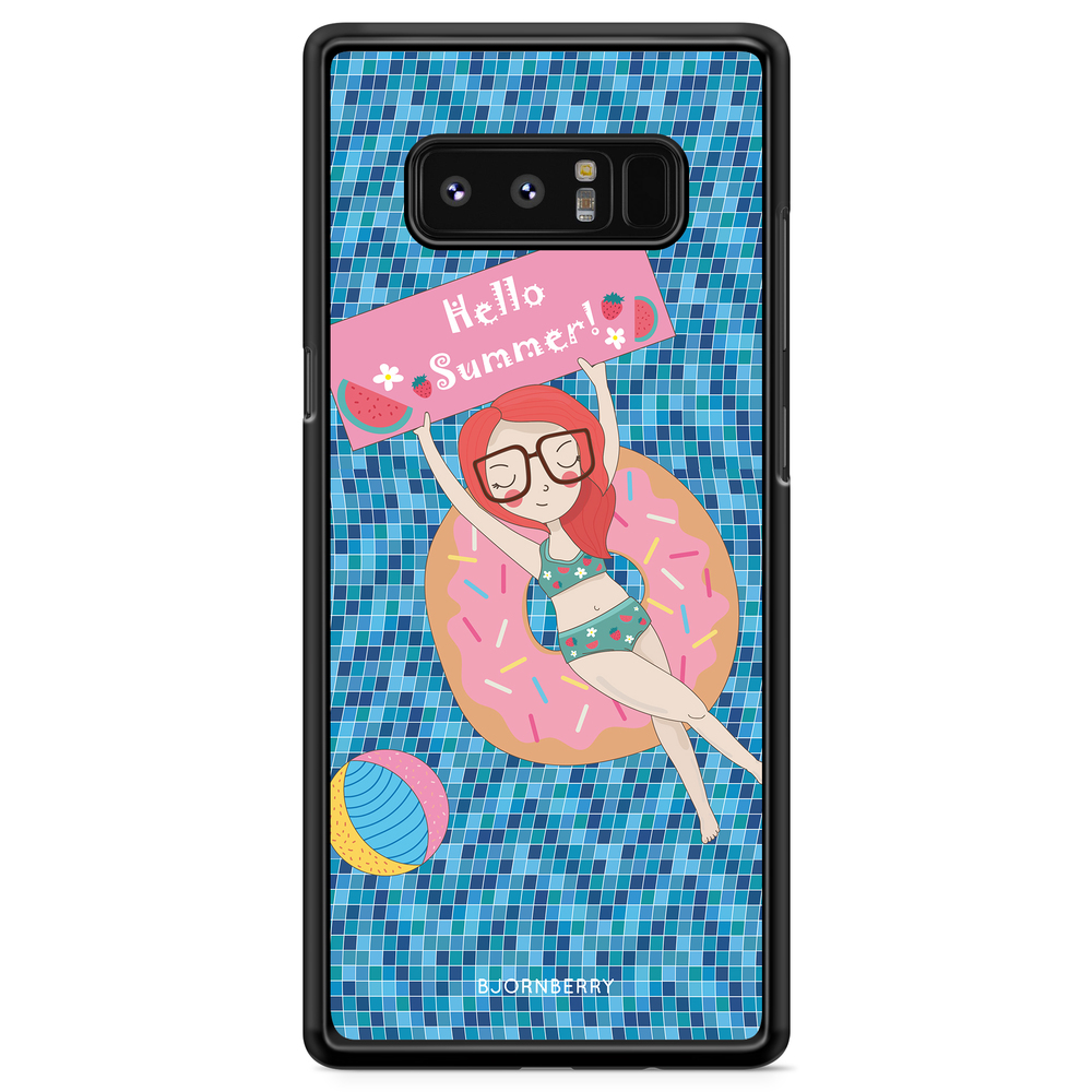 Samsung Galaxy Note 8 Case - Hello Summer