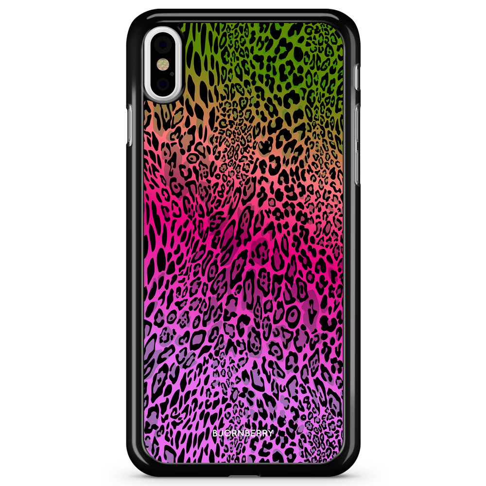 iPhone X / XS Case - Gradient Leopard