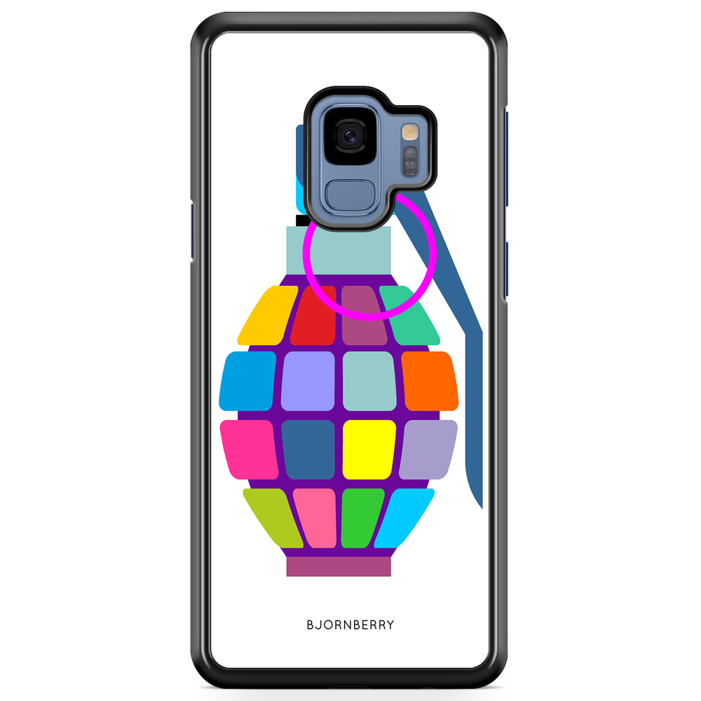 Samsung Galaxy S9 Case - Color Hand Granade