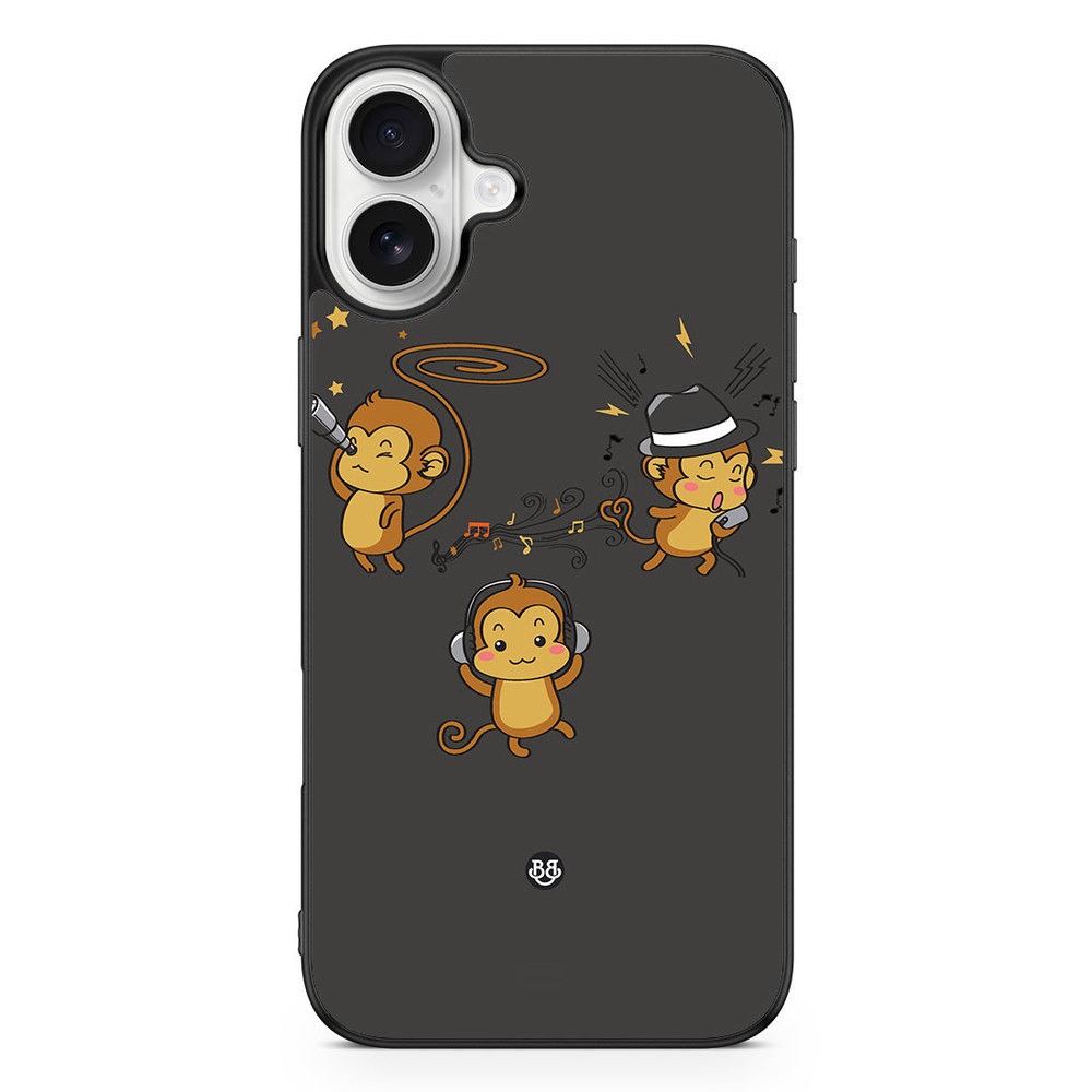 iPhone 16 Plus Case - Three Monkeys