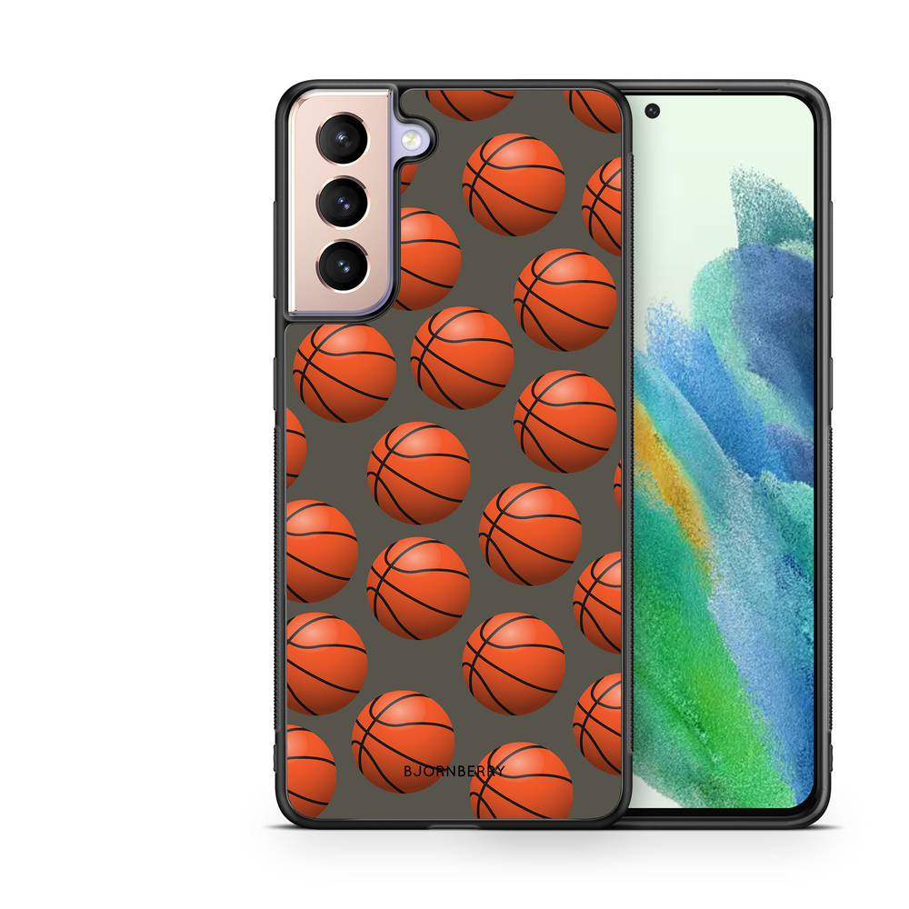 Samsung Galaxy S21 FE 5G Case - Basketballs Pattern
