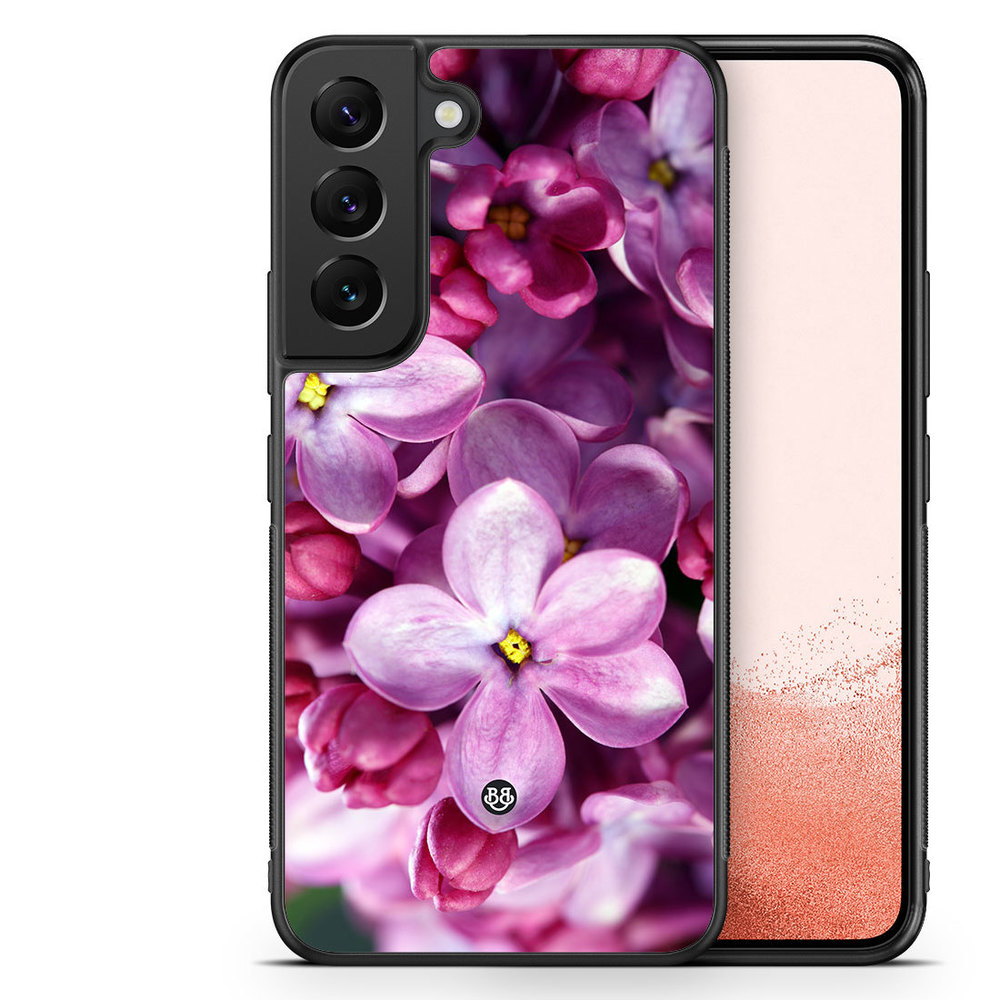 Samsung Galaxy S23 Plus 5G Case - Purple Spring Flower