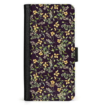 Samsung Galaxy S24 Ultra Wallet Case - WILD AUTUMN - Frosted Flora