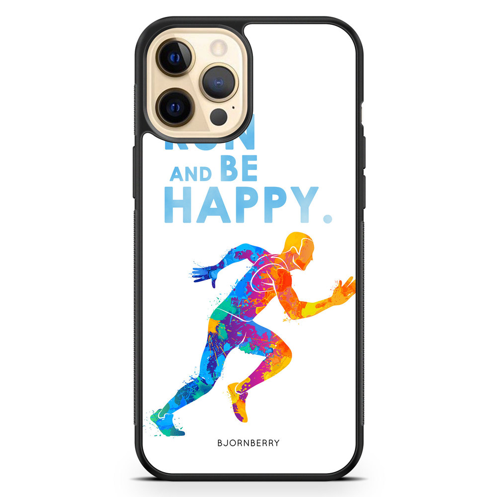 iPhone 12 Pro Max Case - Run and be happy
