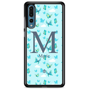 Huawei P20 Pro Custom Case - AWAKEN - Butterfly Blue