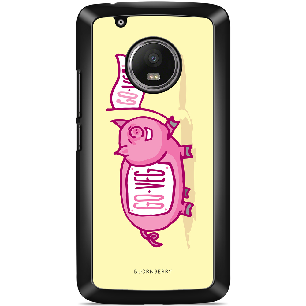 Moto G5 Plus Case - Pink Pig
