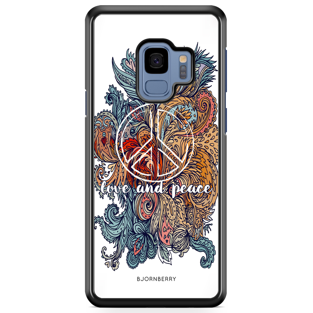 Samsung Galaxy S9 Case - Love and Peace
