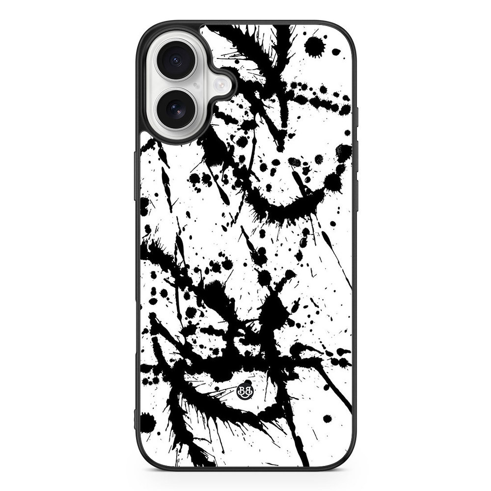 iPhone 16 Plus Case - Black Blot