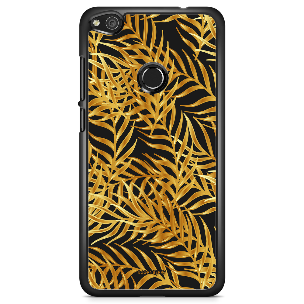 Huawei Honor 8 Lite Case - Gold Palm