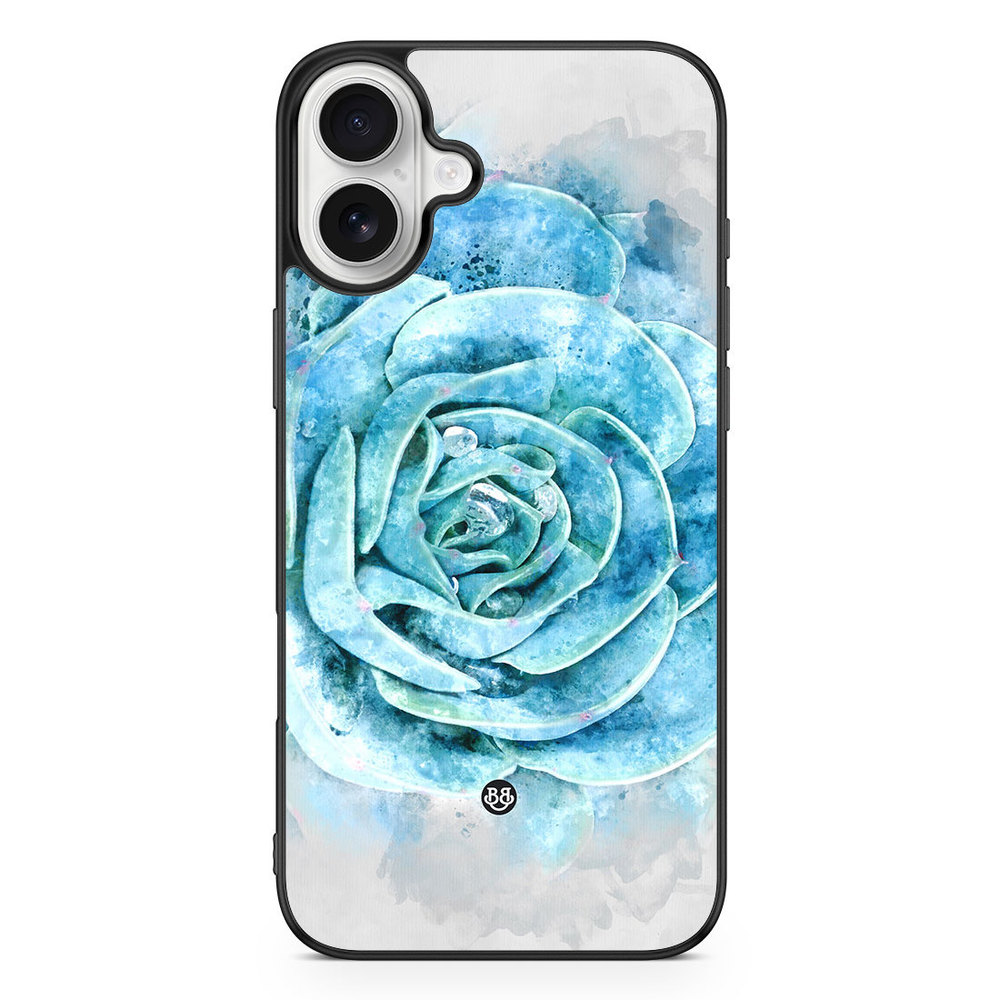 iPhone 16 Plus Case - Blue Cactus