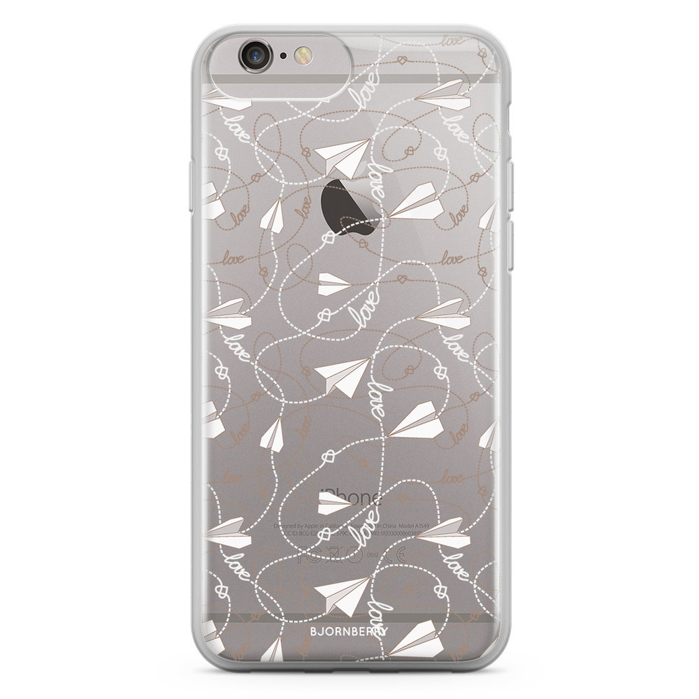 iPhone 6 Plus/6s Plus Fashion Skal - Pappersflygplan