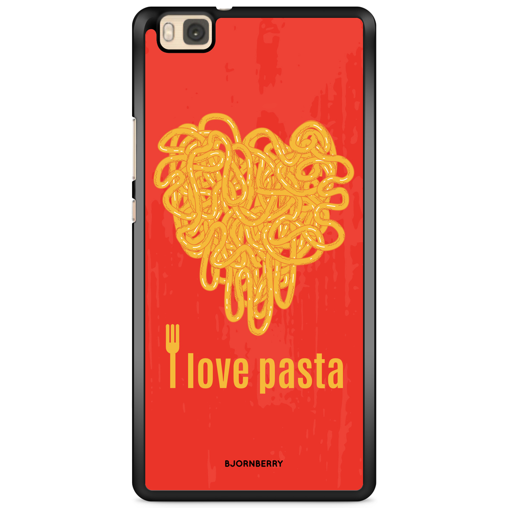 Huawei P8 Lite Case - I love pasta