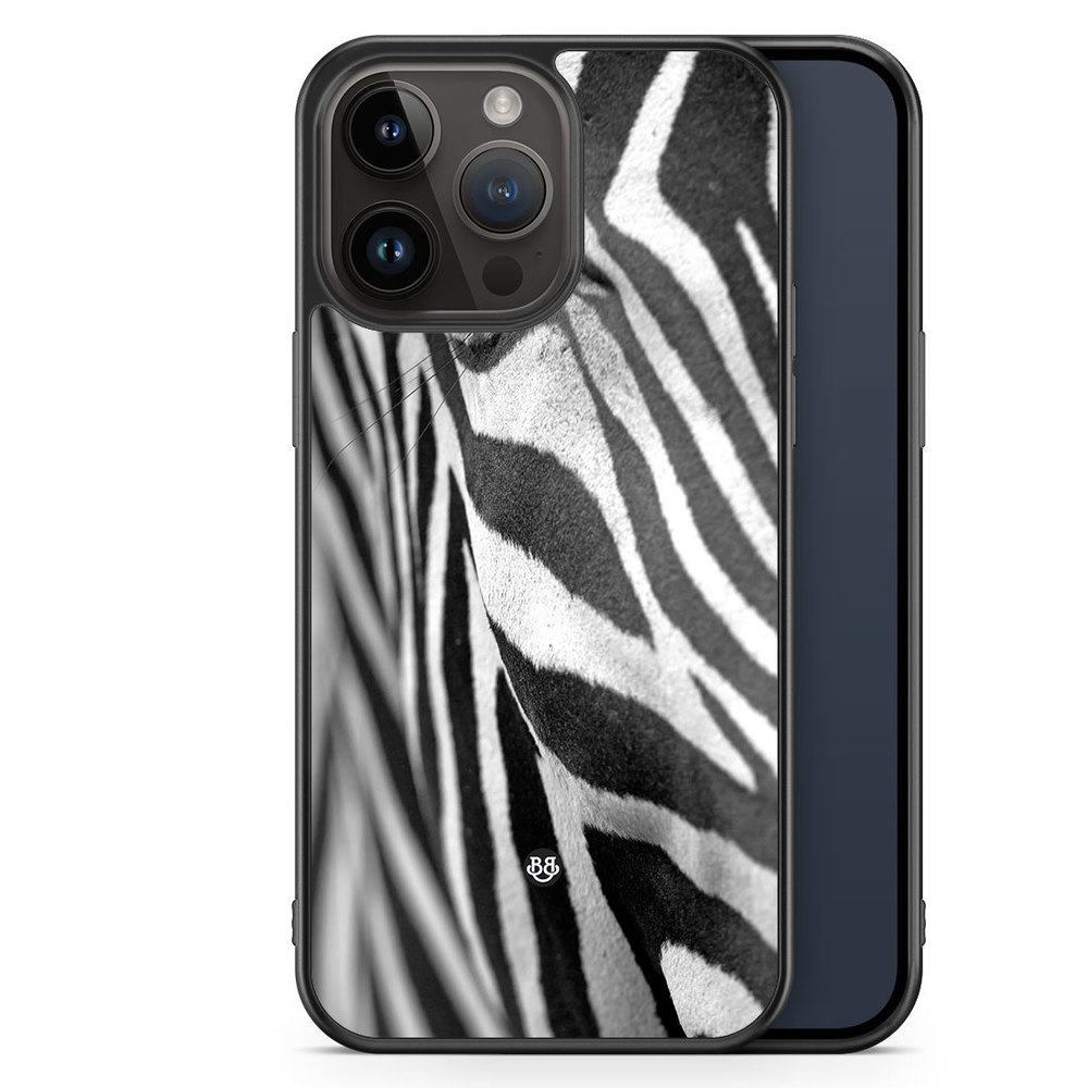iPhone 14 Pro Max Case - Zebra Eye