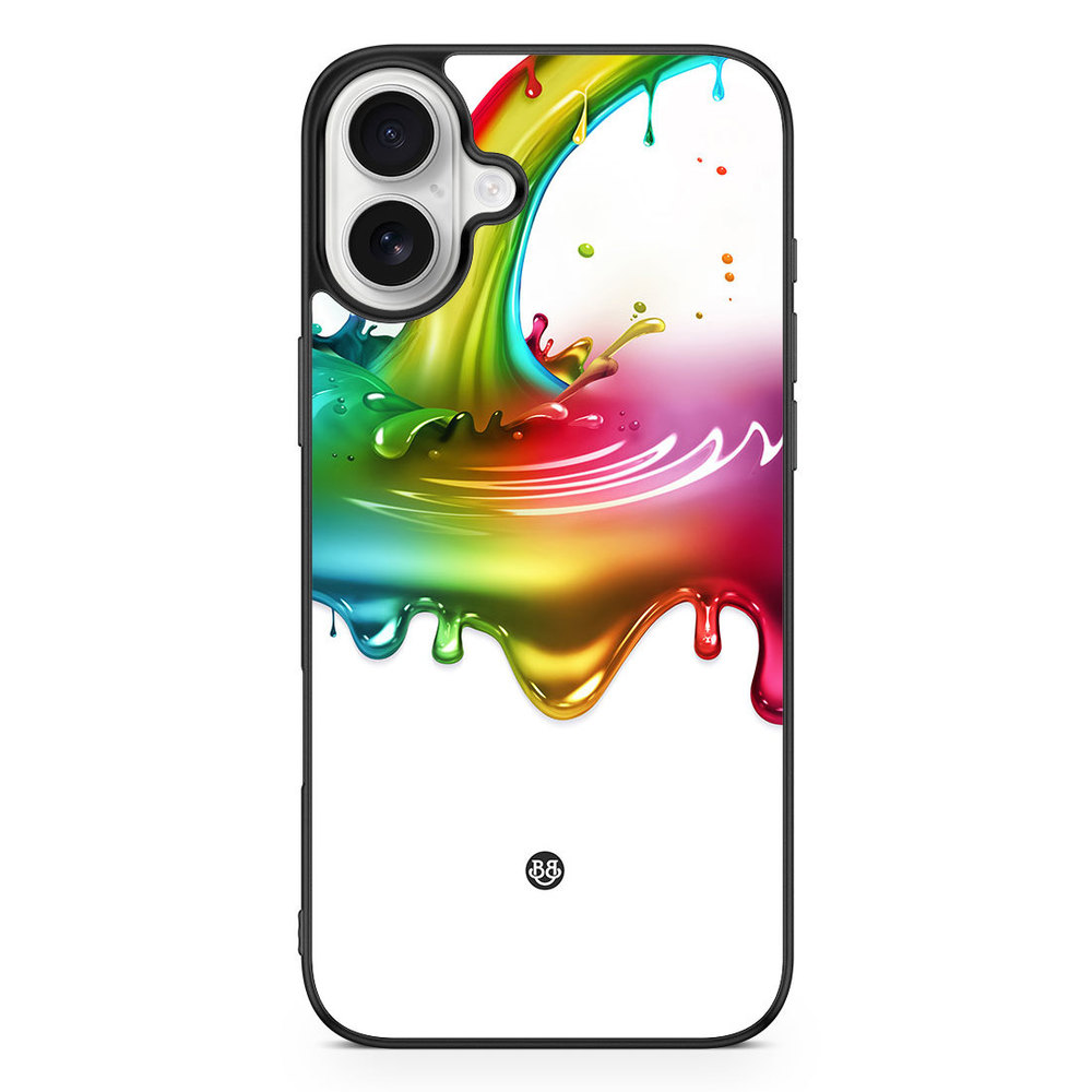 iPhone 16 Plus Case - Rainbow Splash
