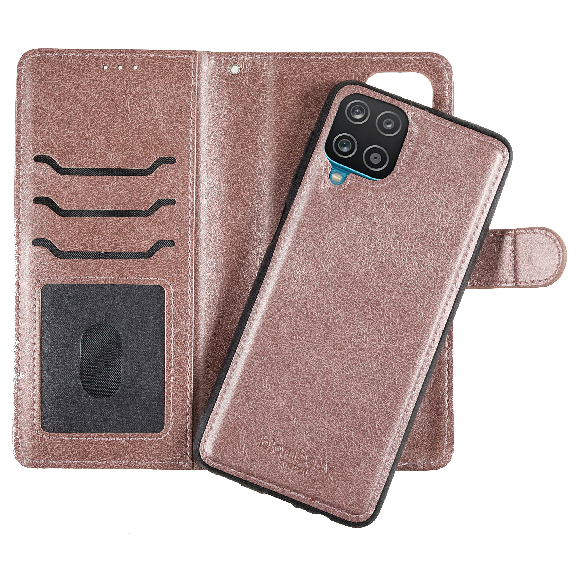 Samsung Galaxy A12 Magnet Wallet Case - Pink - 3