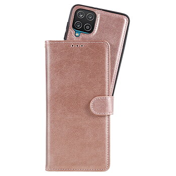 Samsung Galaxy A12 Magnetfodral - Rosa