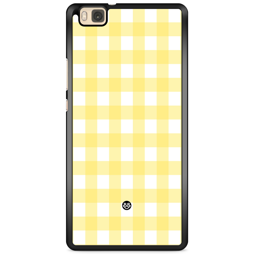 Huawei P8 Lite Case - SUMMER GARDEN - Lemon Check