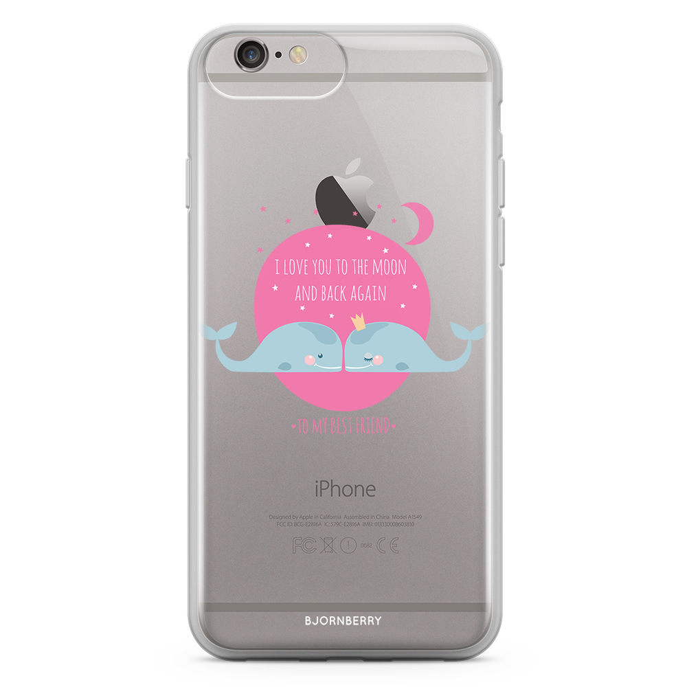 iPhone 6 Plus/6s Plus Fashion Case - Love You To The Moon