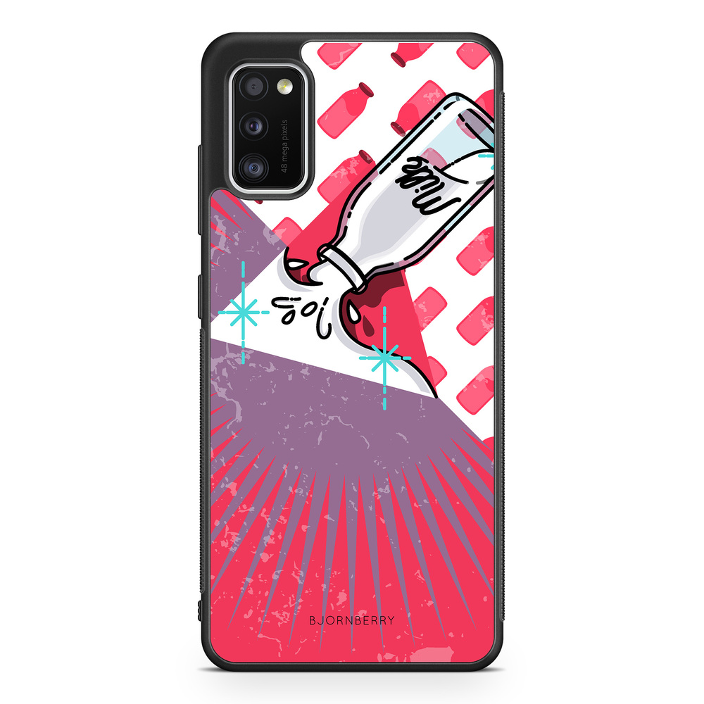 Samsung Galaxy A41 Case - Vintage Milk