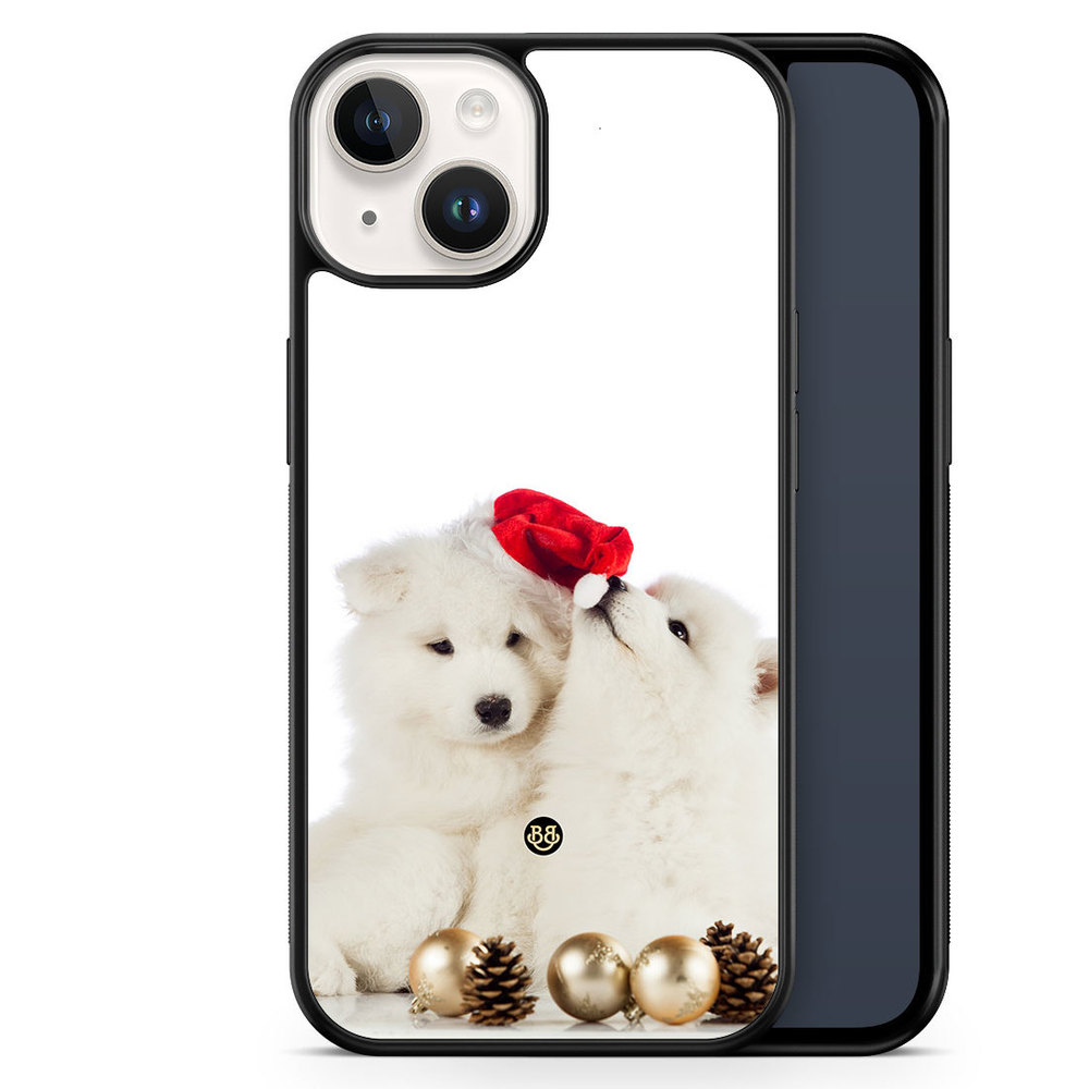 iPhone 14 Case - Christmas Dogs