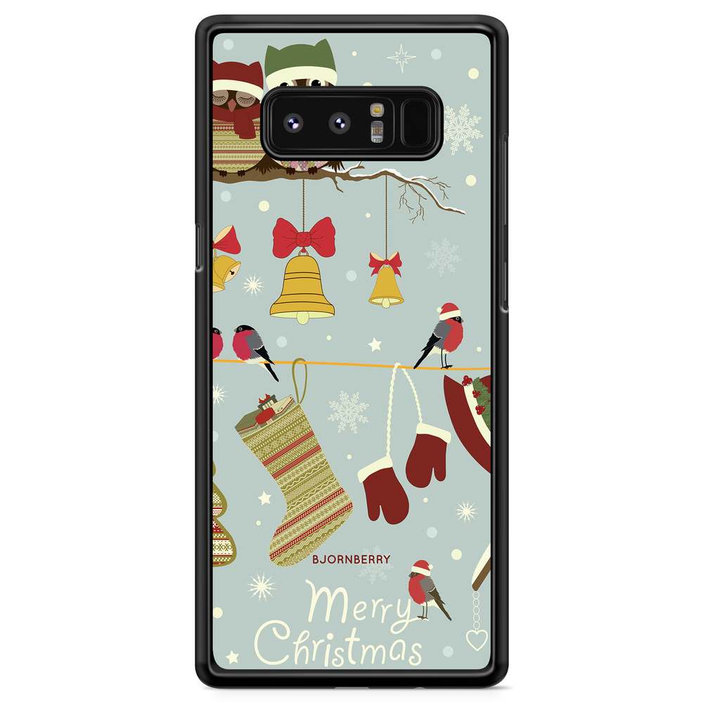Samsung Galaxy Note 8 Case - Christmas Owls