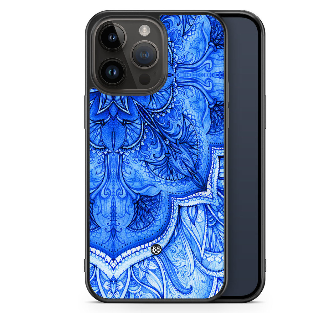 iPhone 14 Pro Max Case - Blue Vintage