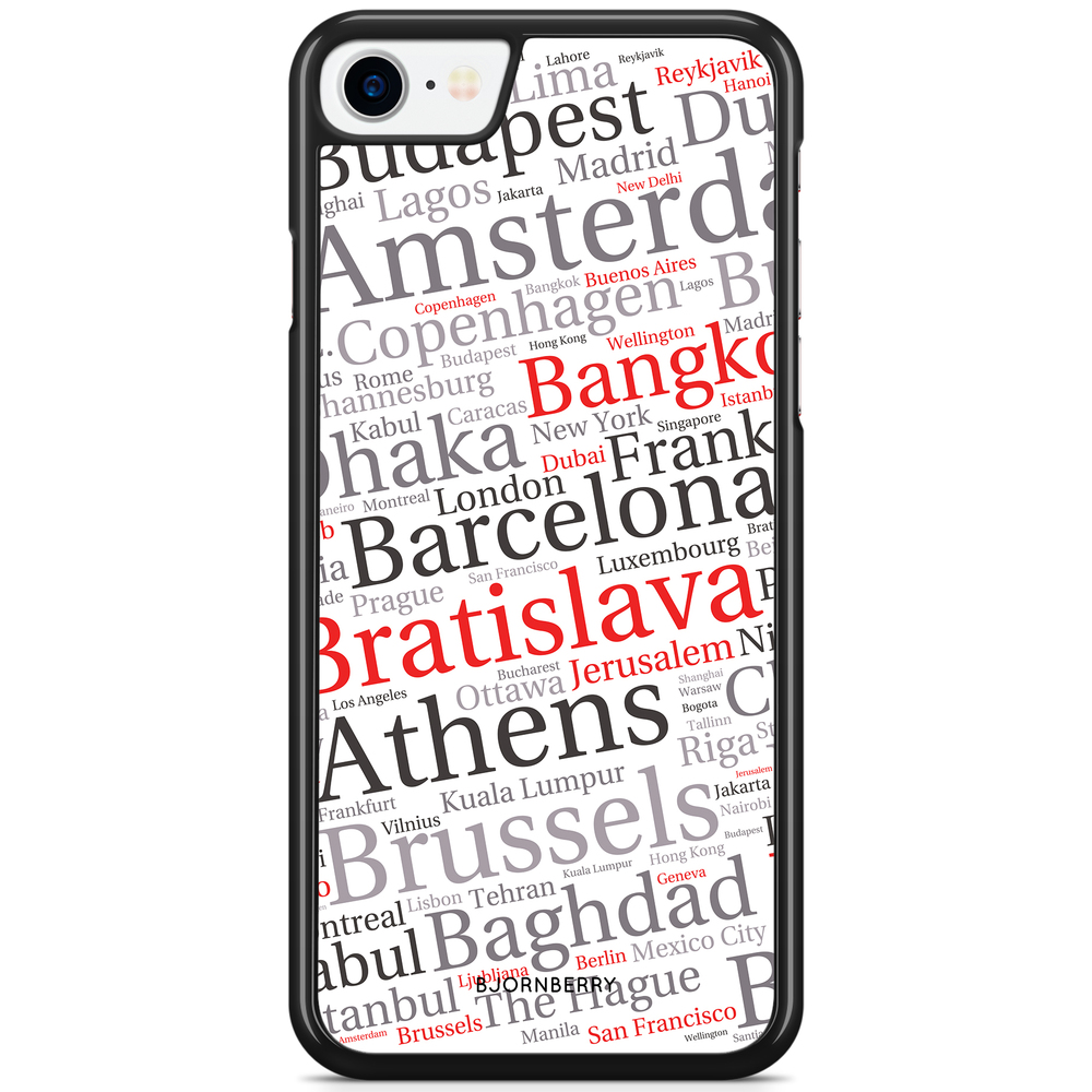 iPhone 7 Case - City Names
