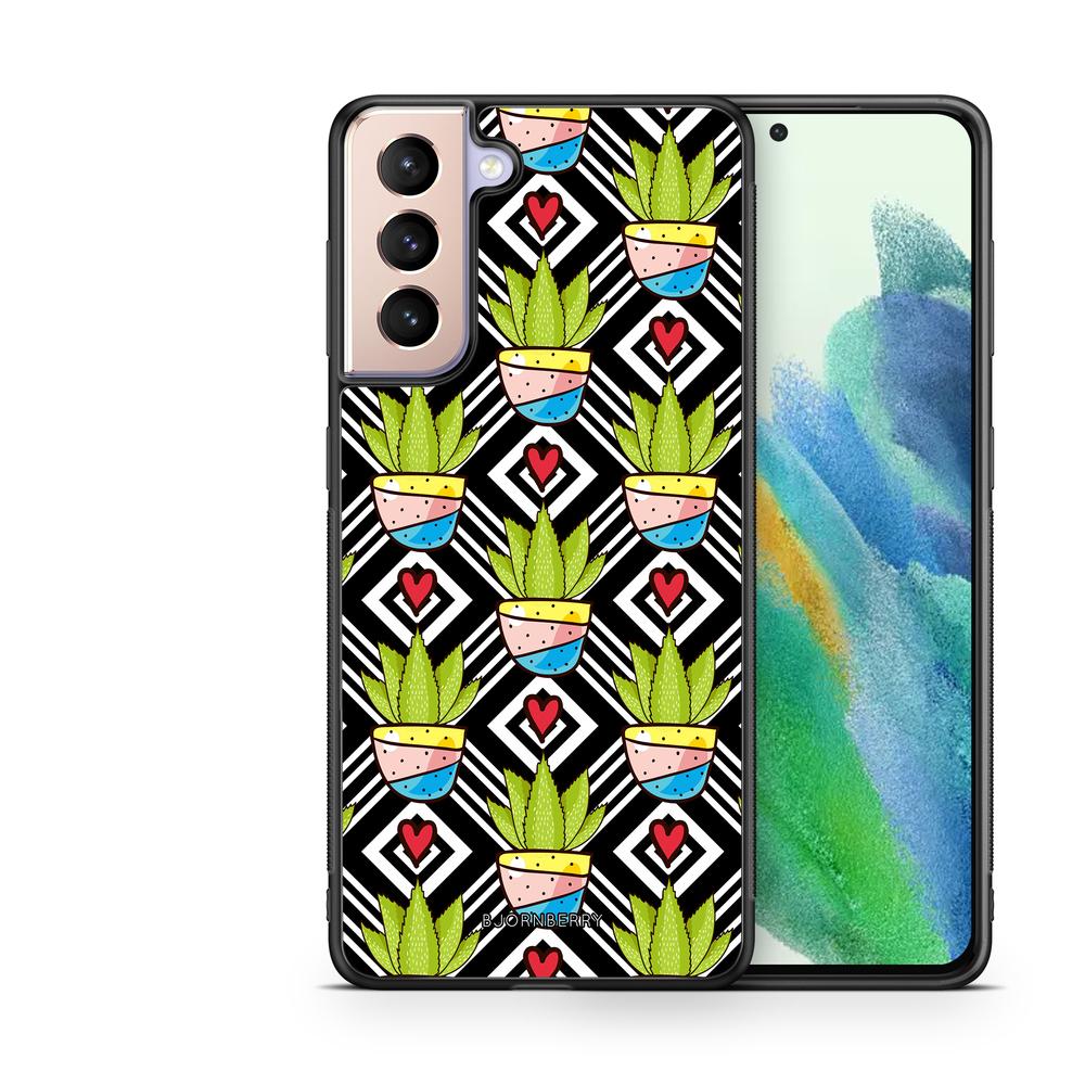 Samsung Galaxy S21 FE 5G Case - Cactus Pattern