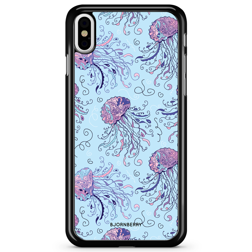 iPhone X / XS Case - Cartoon Jellyfish