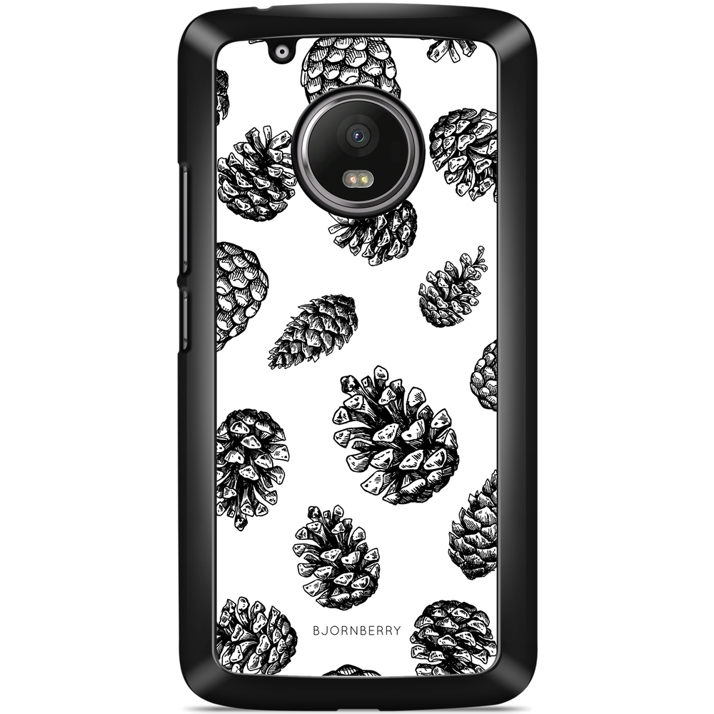 Moto G5 Plus Case - Pine Cone Pattern
